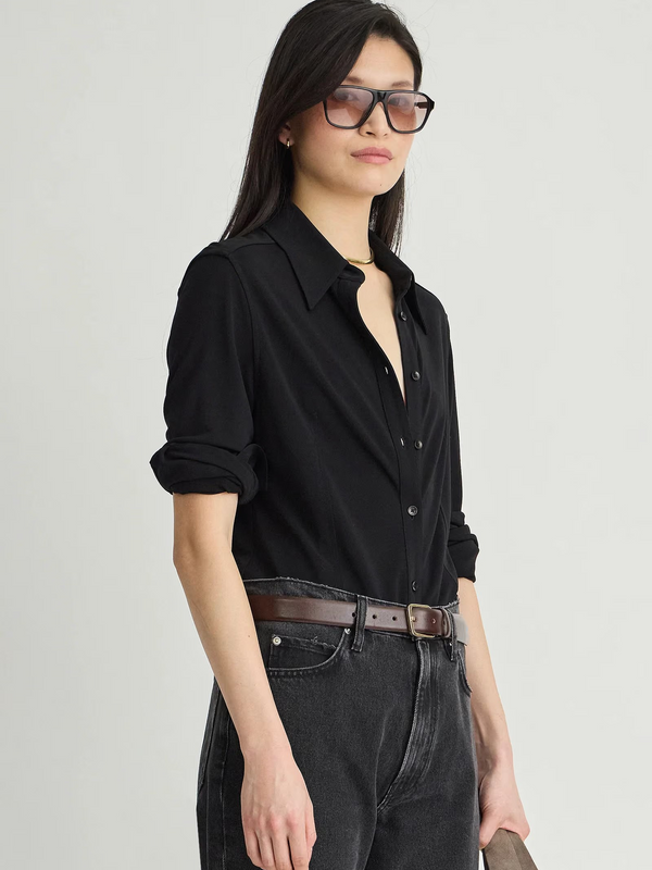 Merce Slinky Slim Button Up