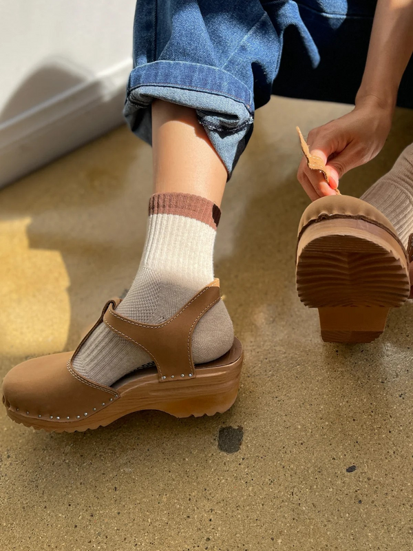 Color Block Girlfriend Socks