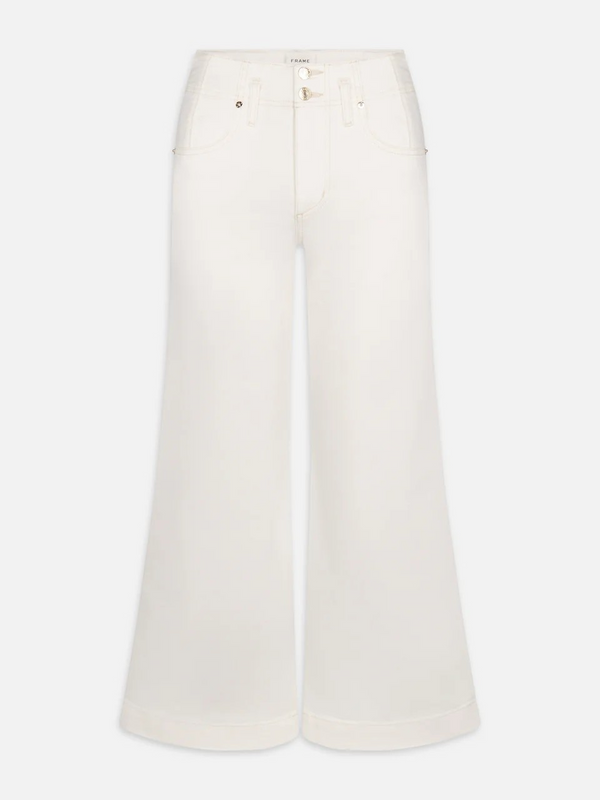 The Seamed Wide Trouser Crop