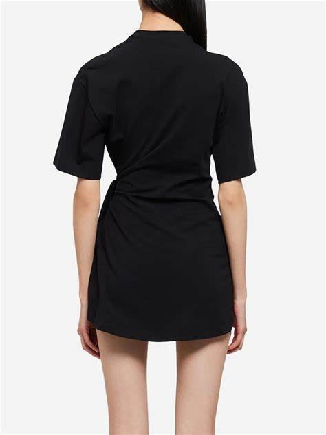 Livia Wrap Tie Mini Dress