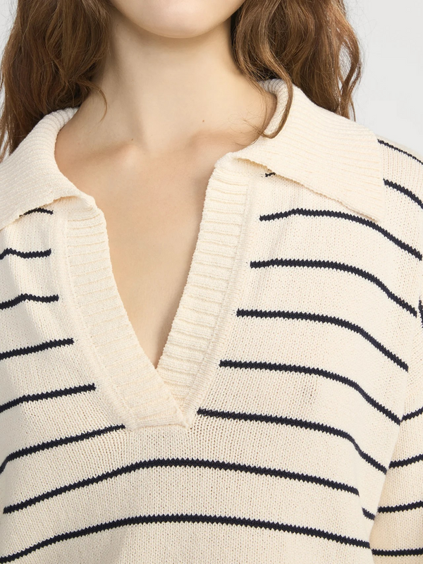 The Striped Easy Pullover