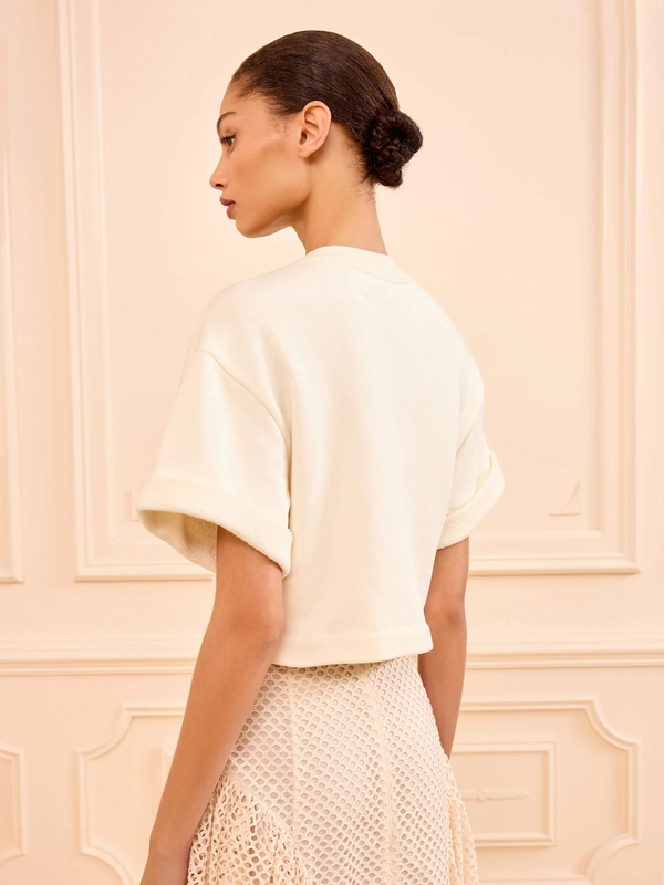 Cove Top with Embroidery