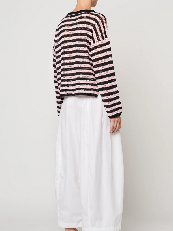 Leilani Sweater Openwork Knit