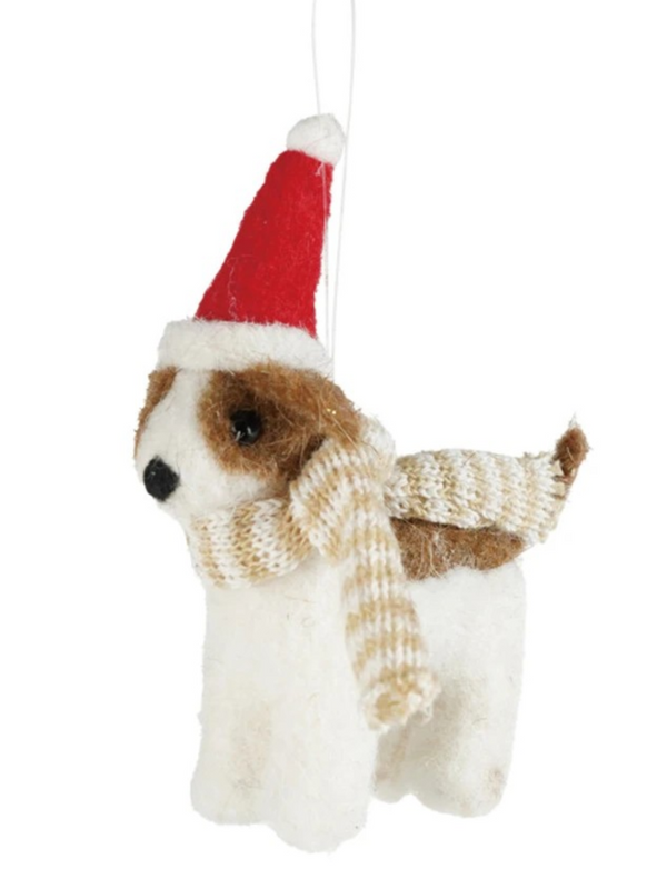 Felt Dog Ornament