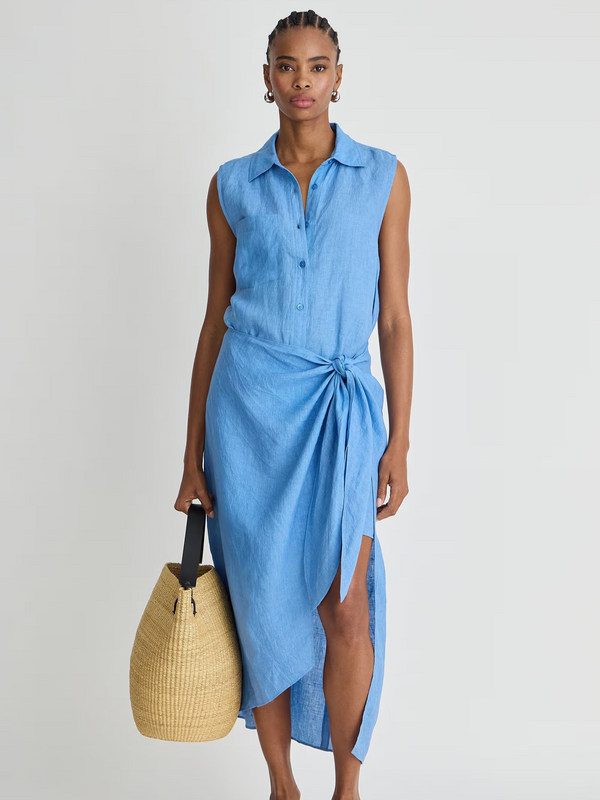 Tamar Sleeveless Wrap Maxi