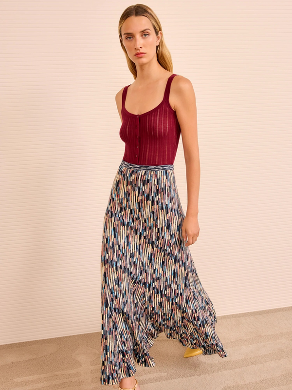 Marceline Multicolor Long Skirt