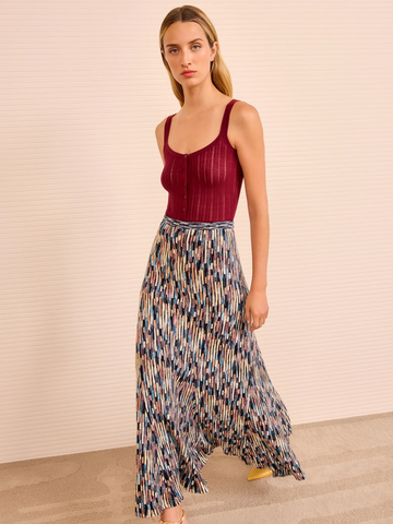 Marceline Multicolor Long Skirt