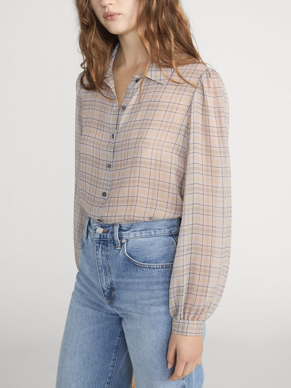The Plaid Staple Blouse
