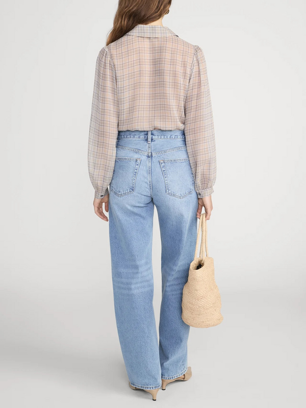The Plaid Staple Blouse