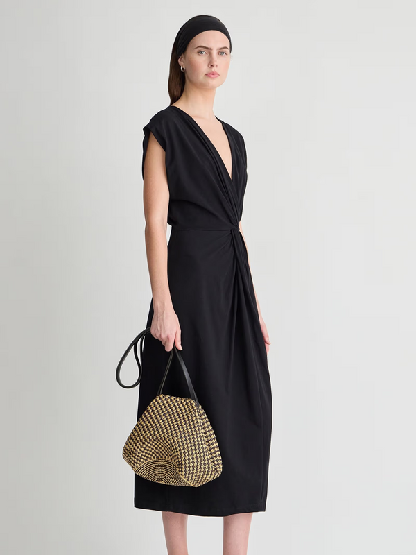 Margit Twist Front Column Dress