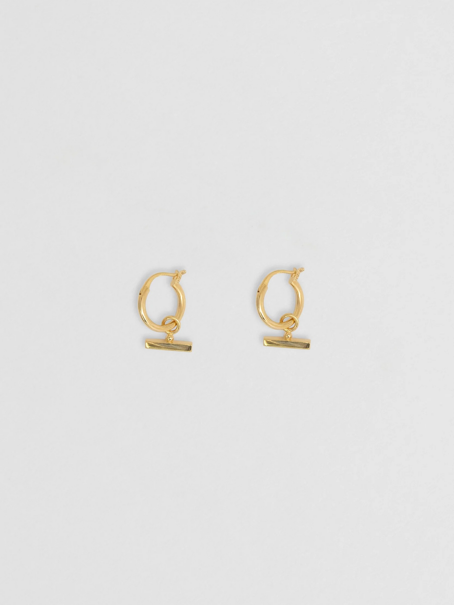 Chloe Sleeper Hoops - Gold