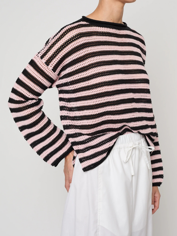 Leilani Sweater Openwork Knit