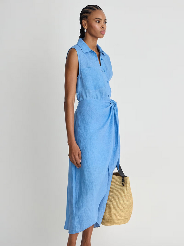 Tamar Sleeveless Wrap Maxi