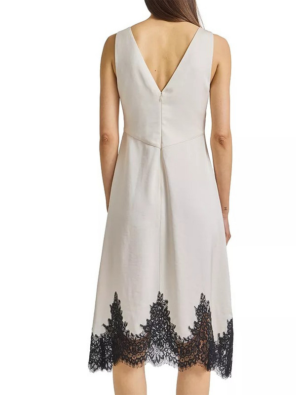 Luna Lace Trim Dress