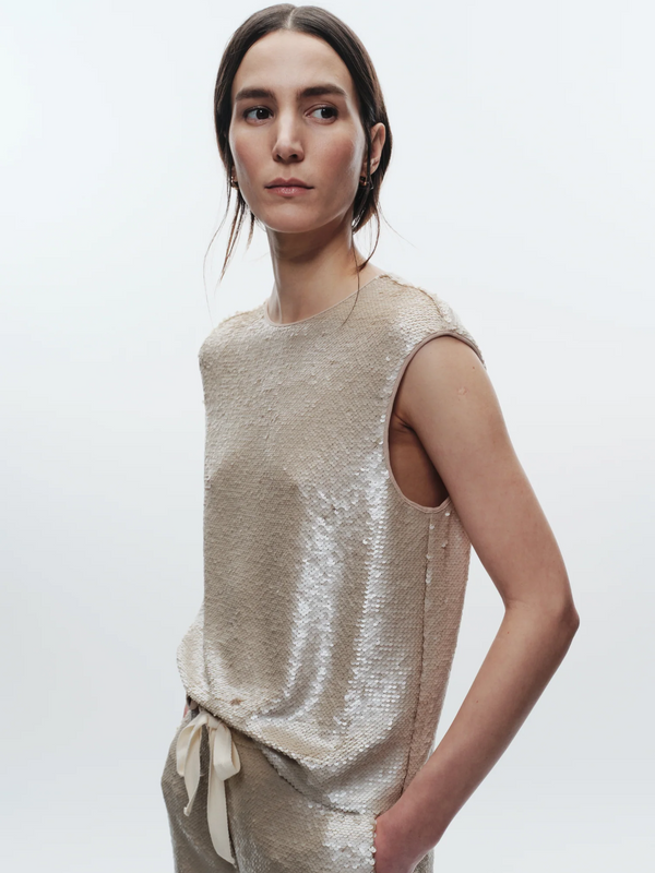 Bowen Sequin Muscle Tank