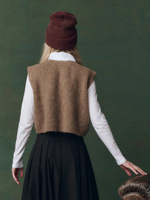The Brushed Melange Sweater