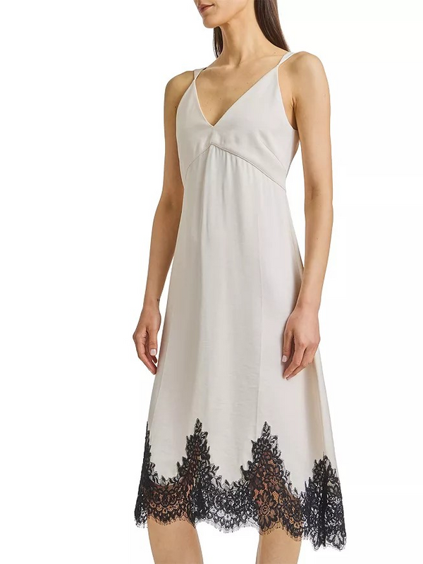 Luna Lace Trim Dress