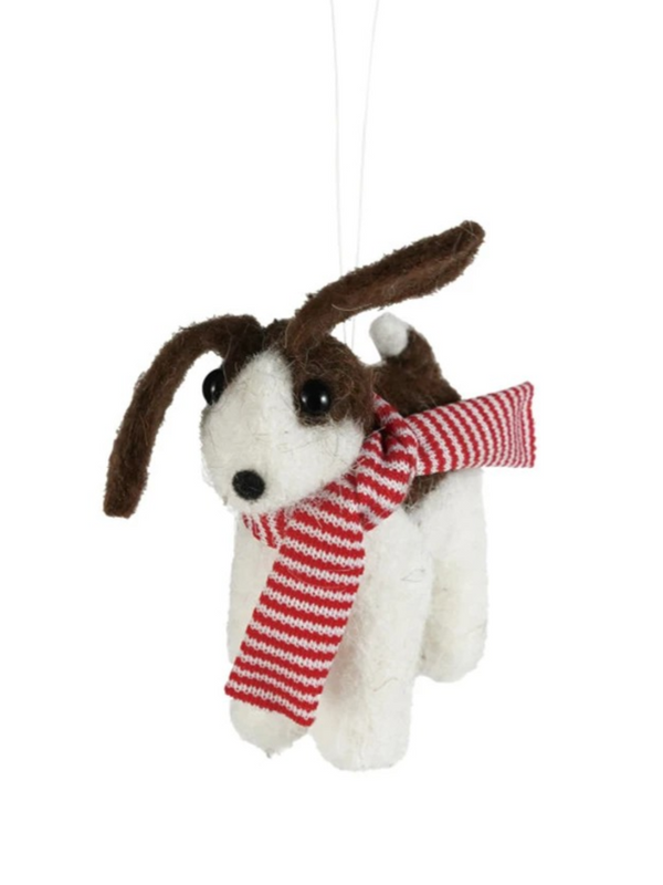 Felt Dog Ornament