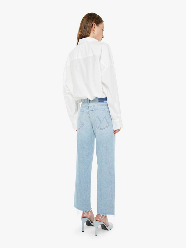 The Mid Rise Rambler Zip Ankle Fray