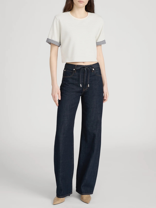 The Stripe Cuff Top