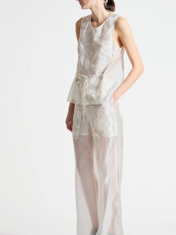 Benson Floral Sequin Blouse