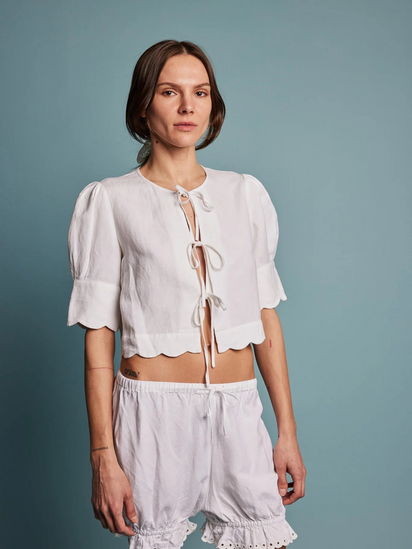 Scalloped Top