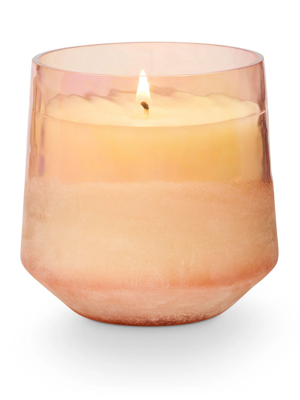 Paloma Petal Baltic Glass Candle