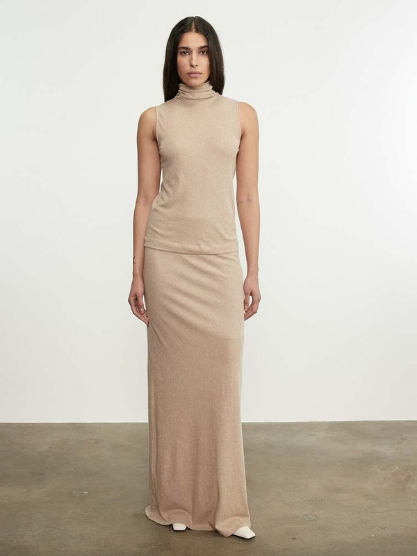 Cashmere Jersey Shell Top