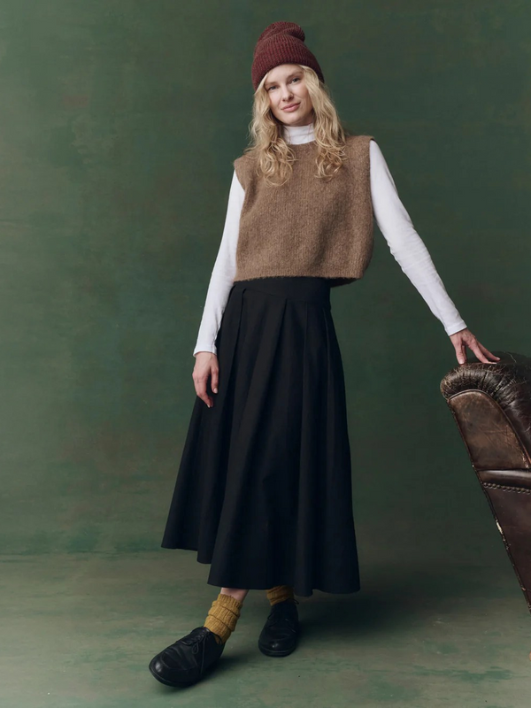 The Brushed Melange Sweater