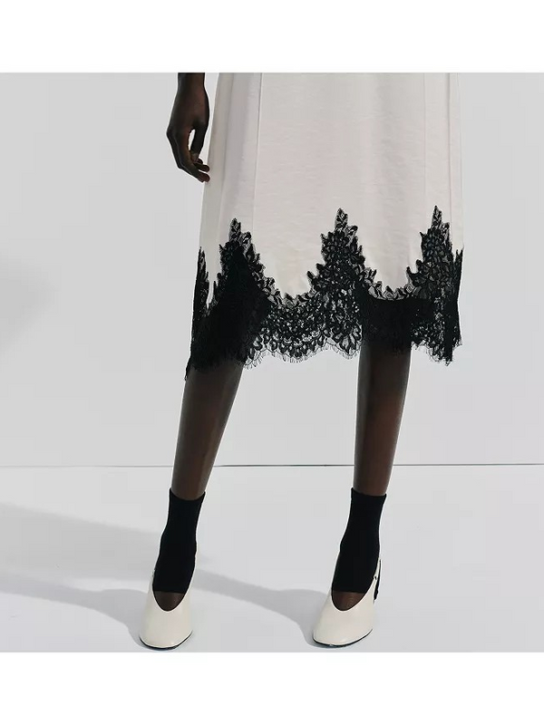 Luna Lace Trim Dress
