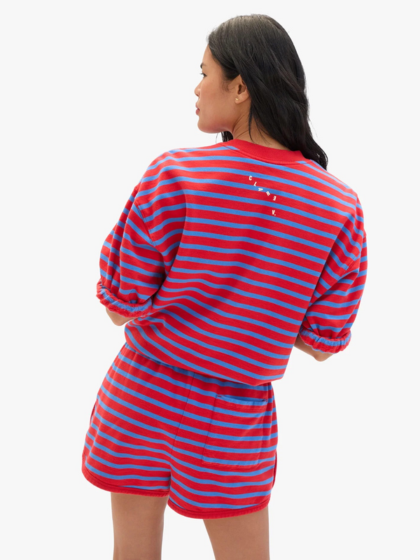 Short Sleeve Oversized Sweatshirt