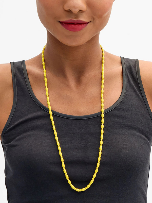 Enamel Bead Necklace