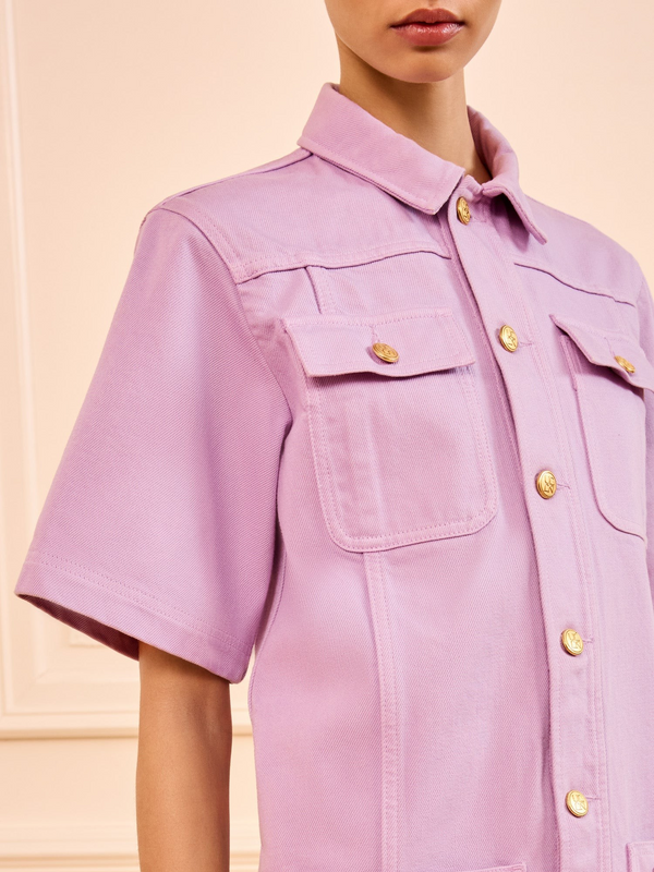 The Painters Denim Mini Dress