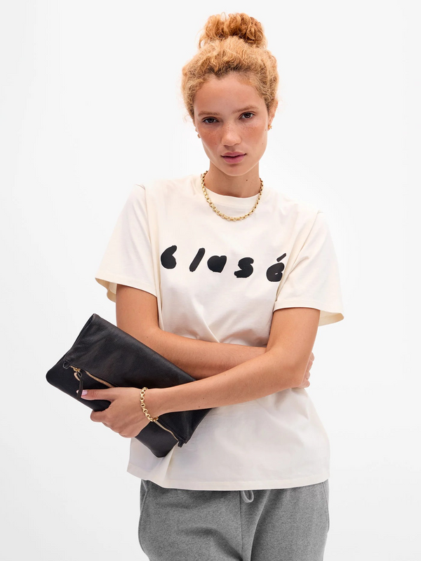 Foldover Clutch w/ Tabs