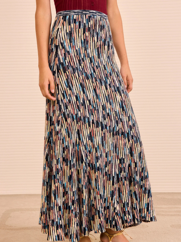 Marceline Multicolor Long Skirt