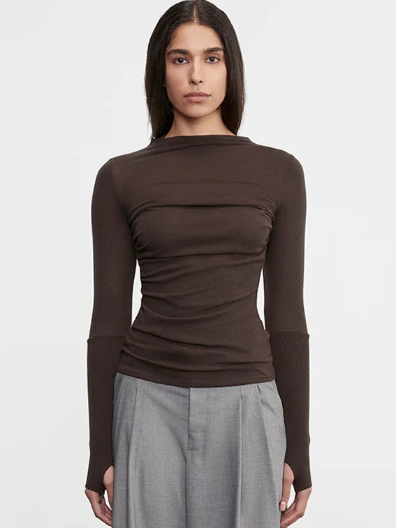 Cashmere Twist Top