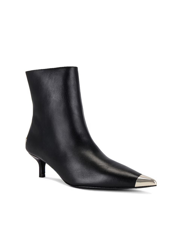 Gia Boots With Metal Toe Cap