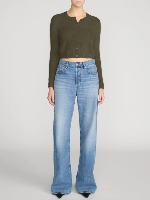 The Cashmere Airy Teddy Cardi