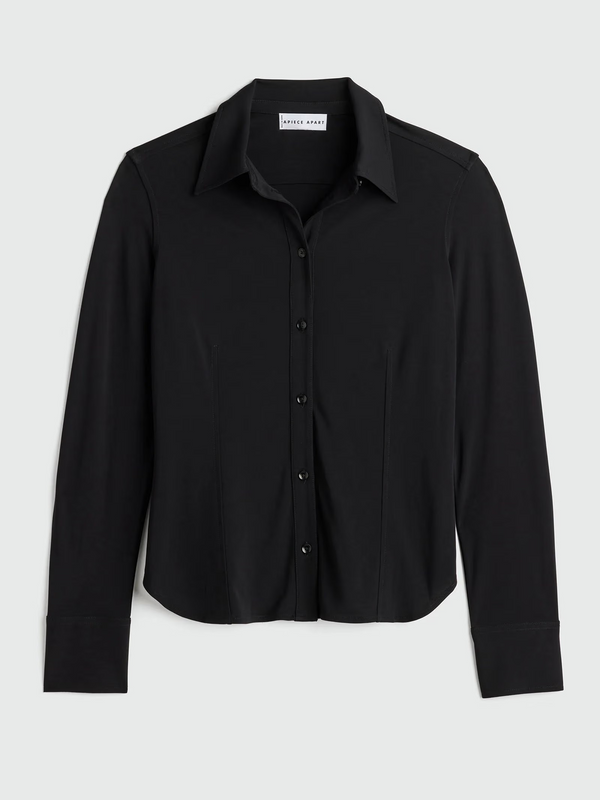 Merce Slinky Slim Button Up