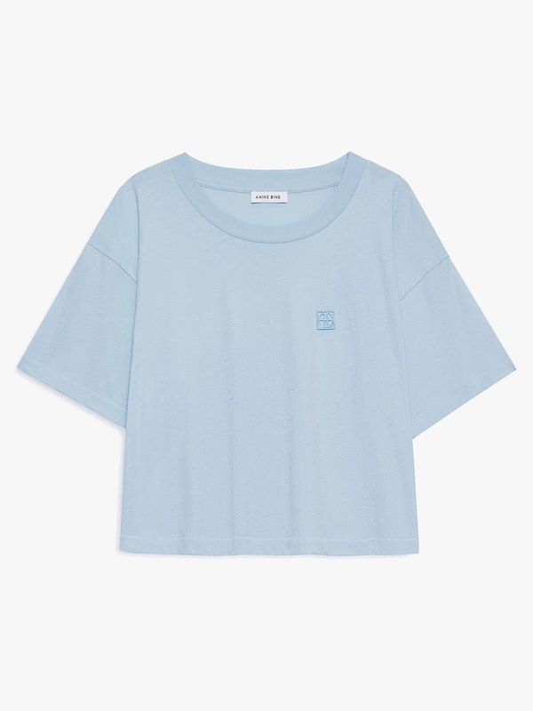 Johnny Cropped Tee Framed Monogram