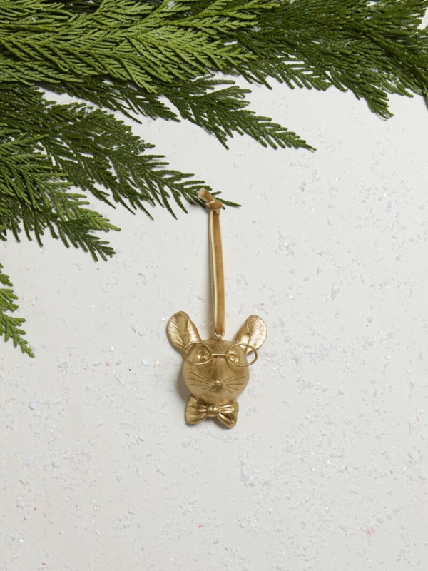 E+E Louie Ornament 1.5"x 2.5"x 2.75"