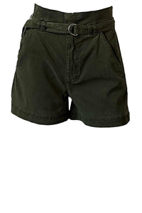 Cinched High Rise Short