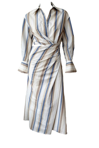 Marge Stripe Midi Dress