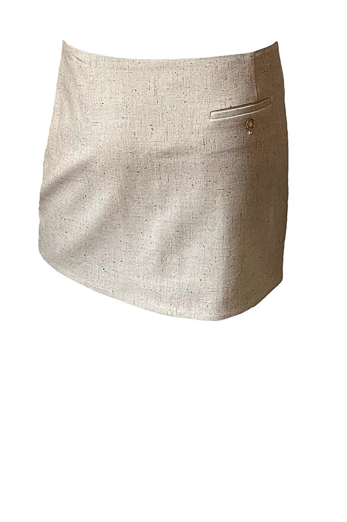 Taranto Button Skirt